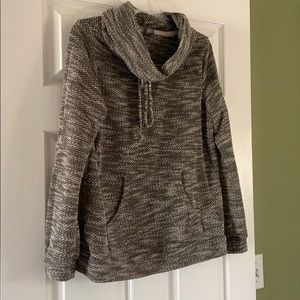Women’s Cowl Neck Long Sleeved Sweater, Size M